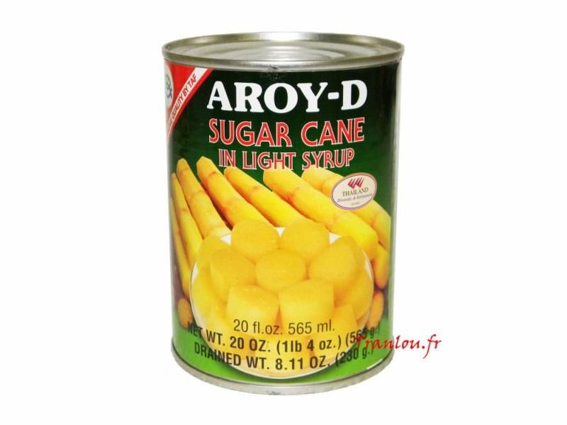 Canne à sucre au sirop léger 565g AroyD