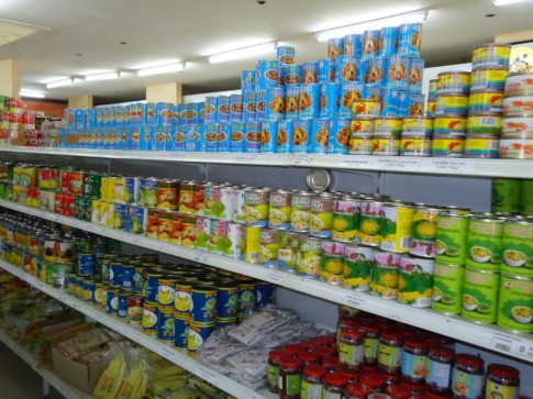 Épicerie chinoise de fruits en conserves Corse Bastia Ajaccio