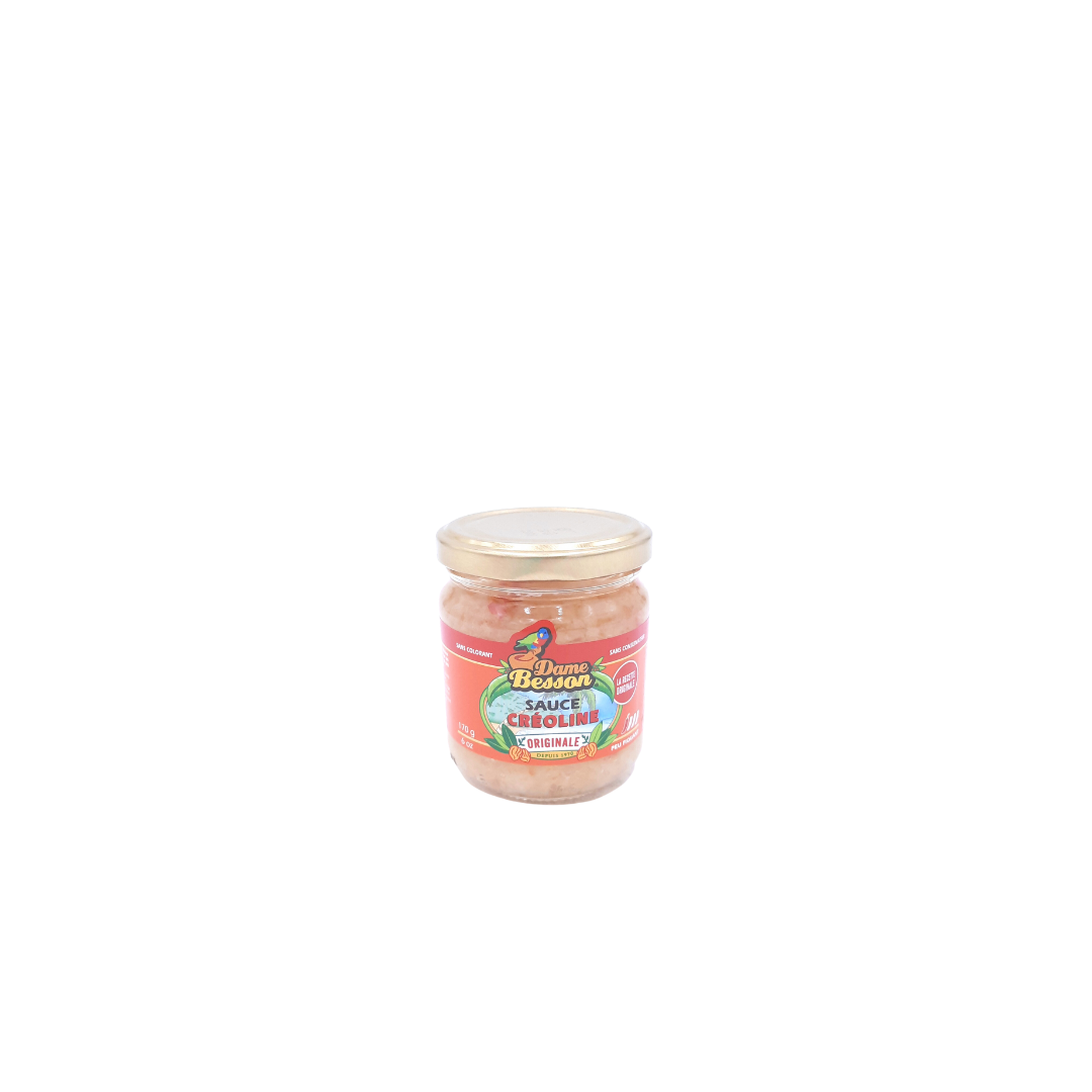 Sauce créoline originale DAME BESSON 170g Guadeloupe