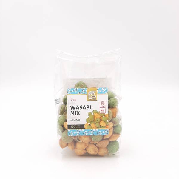 Cacahuètes Enrobées Wasabi Mix 150g GOLDEN TURTLE