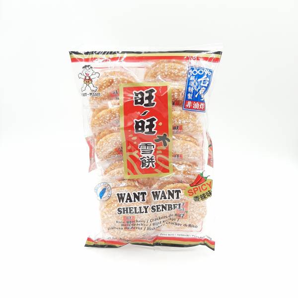 Crackers de Riz Pimentés 160g WANT WANT