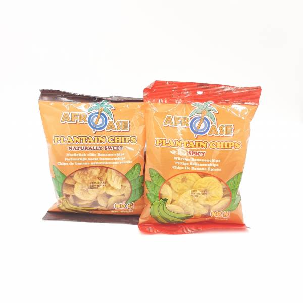 Chips de Bananes Plantins 80g AFROASE