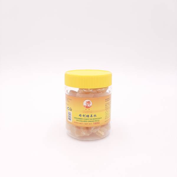 Gingembre Confit en morceaux 180g COCK