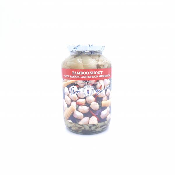Pousses de Bambou Yanang et Champignons Pailles680g THAI DANCER