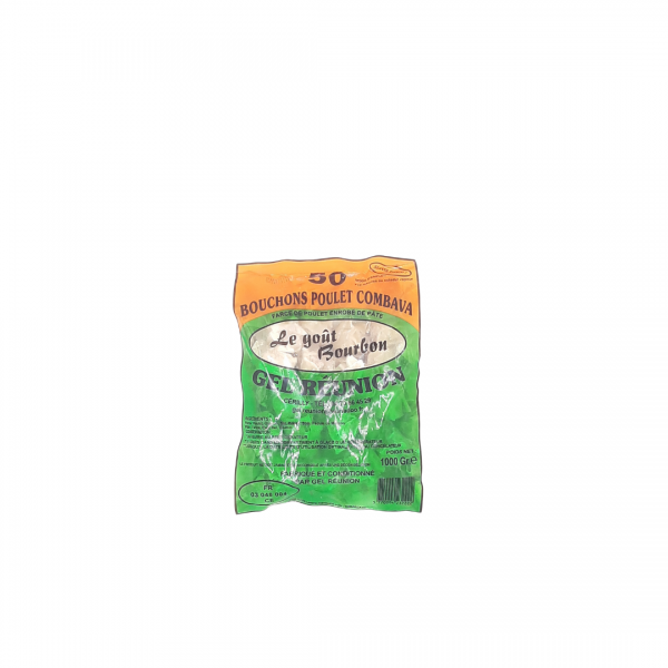 Bouchons Poulet Combava GEL RÉUNION 50 pièces