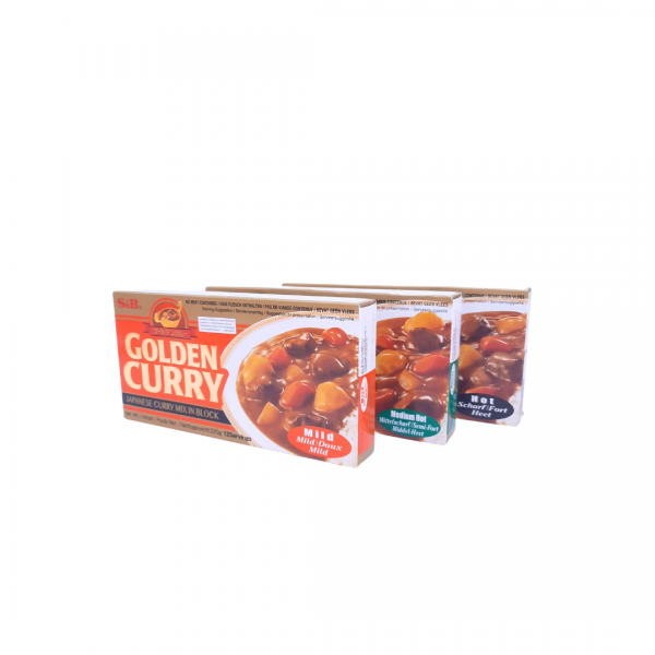 Curry Japonais Golden Curry 220g S&B