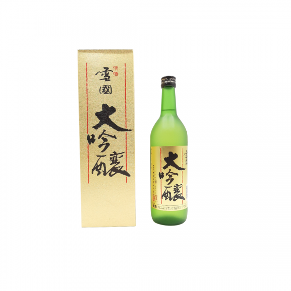 Saké Daiginjo 15,8° 720ml YUKIGUNI Boîte