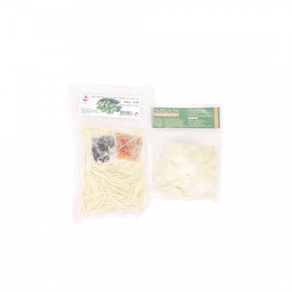 Salades Mangue et Papaye