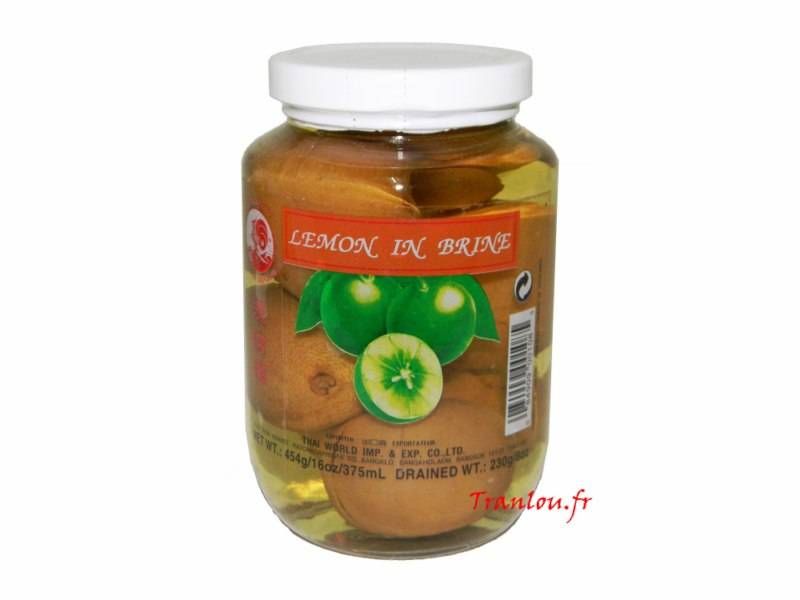 Citrons en saumure 454g Cock Brand