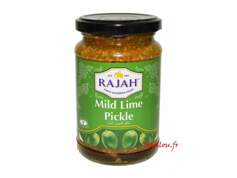 Conserve de citrons verts aux épices douces 285g Rajah