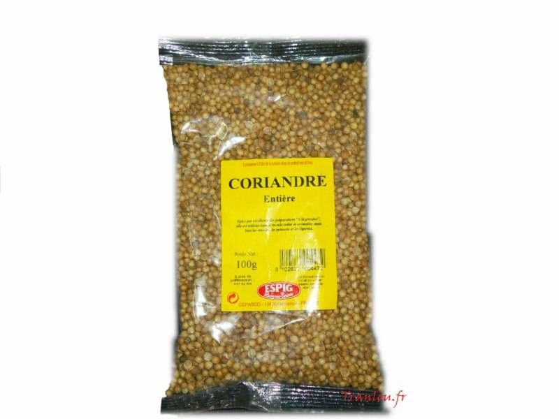 Coriandre entière 100g
