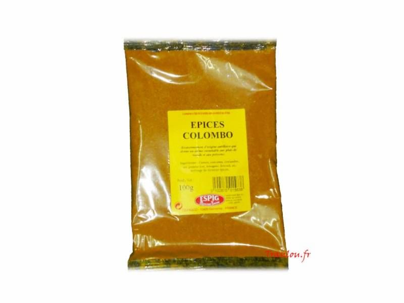 Epices Colombo 100g