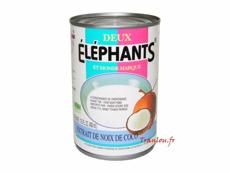 Extrait de noix de coco 400ml Eléphants