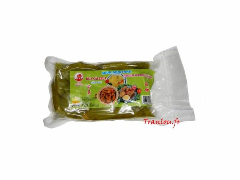 Feuilles de moutarde au vinaigre Dua Cai Chua 300g Cock Brand