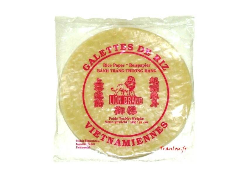 Galette de riz 18cm Lion Brand 400g