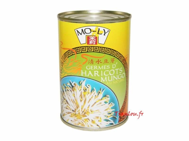 Germes Haricots mungo au naturel 400g Mo Ly