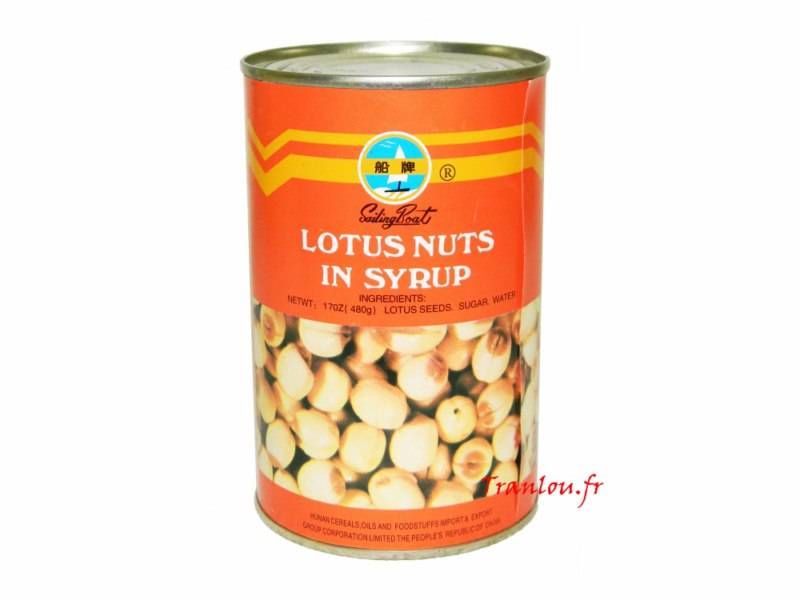 Graines de lotus au sirop 480g Sailing Boat