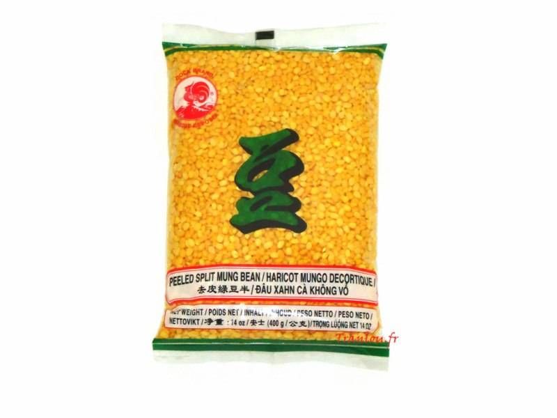 Haricot mungo décortiqué(sans peau) 400g
