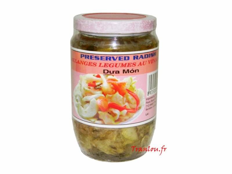 Mélanges de légumes au vinaigre 430g Vinawang