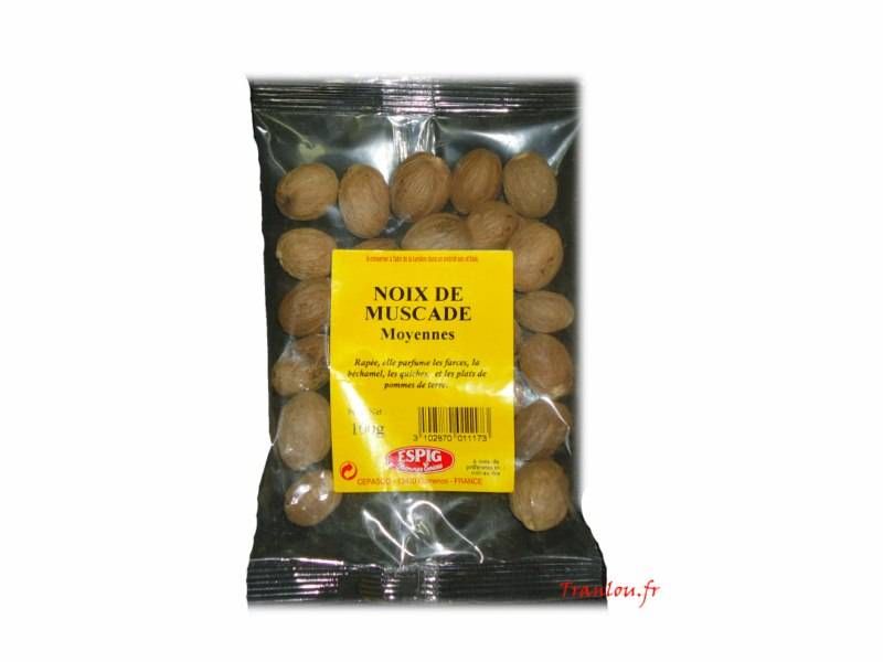 Noix de Muscade moyennes 100g