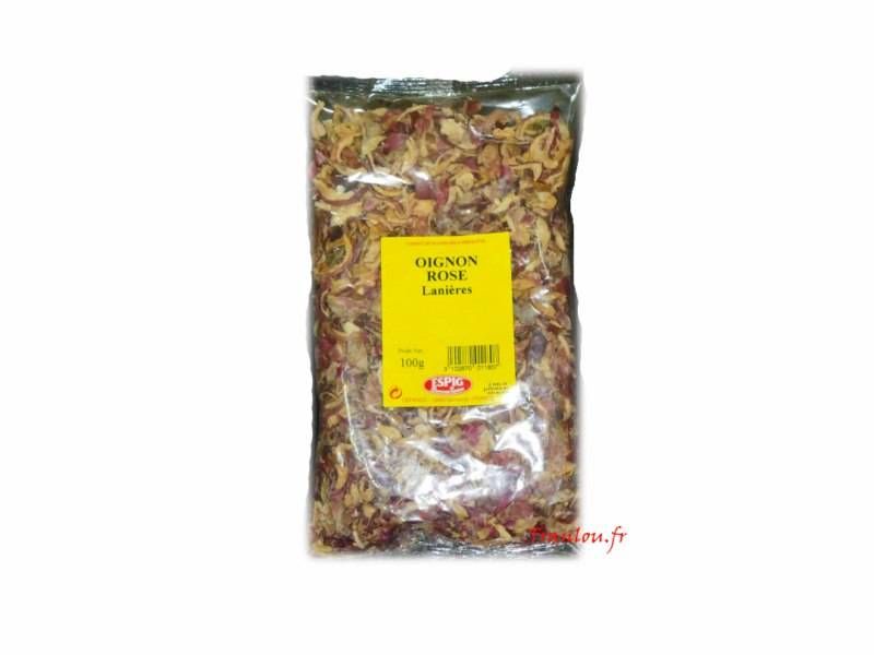 Oignon rose-Lanières 100g