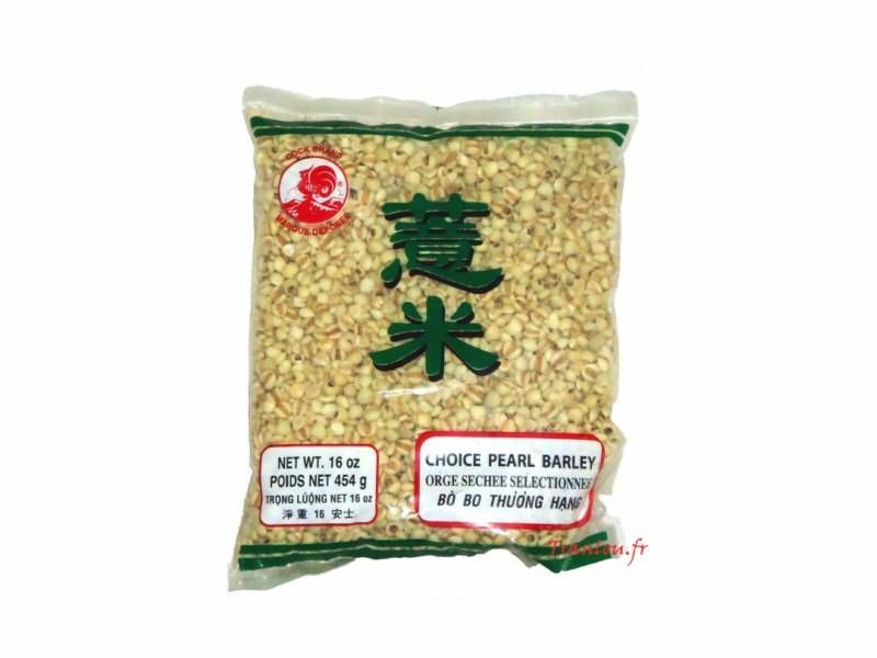 orge séchée sélectionnée 454g