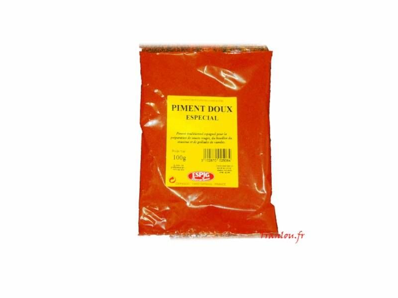 Piment doux spécial 100g