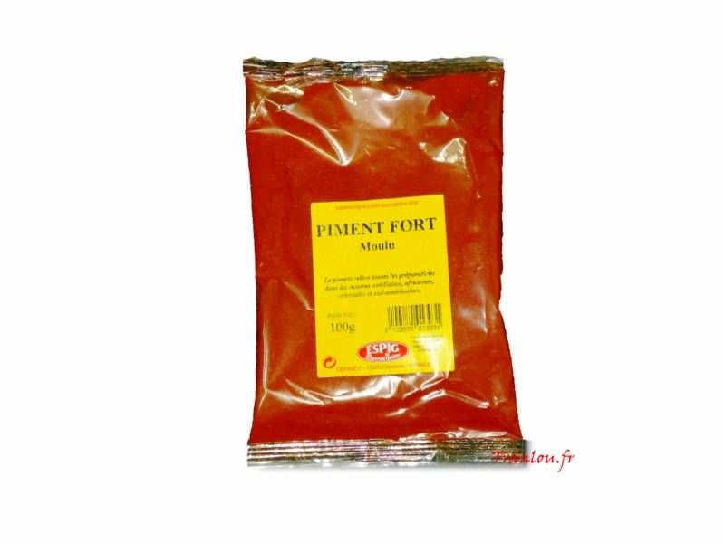 Piment fort moulu 100g