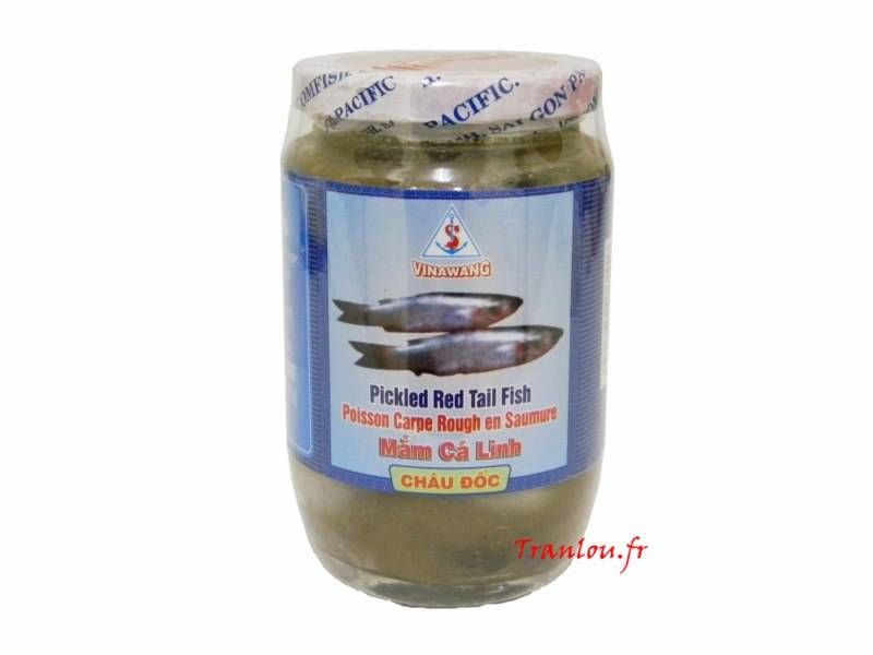 Poisson Carpe rouge en saumure 454g Vinawang