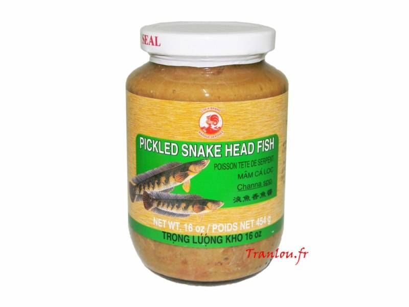 Poisson Tête de serpent 454g Cock Brand