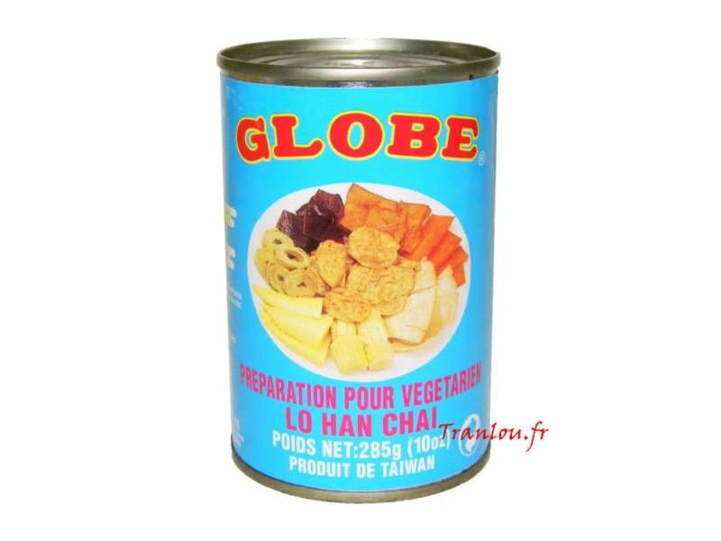 Préparation pour végétarien Lo han chai 285g Globe