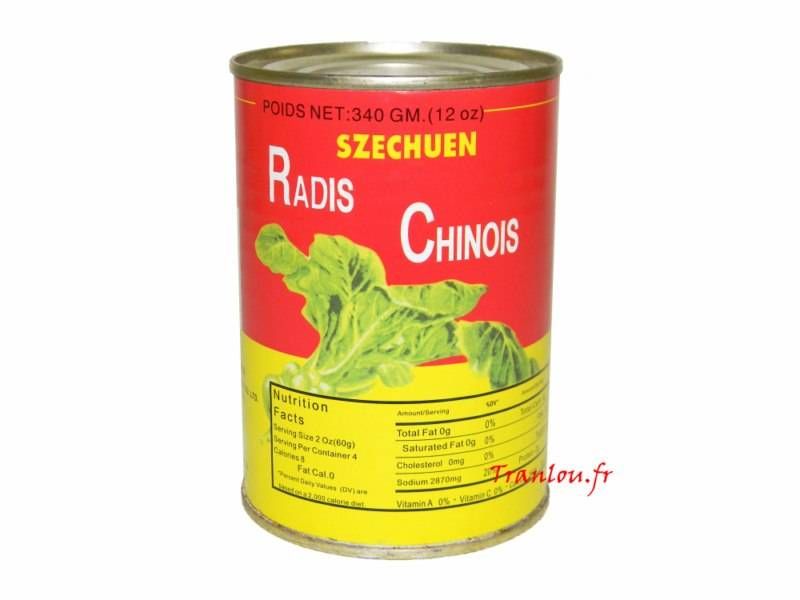 Radis chinois 340g Szechuen